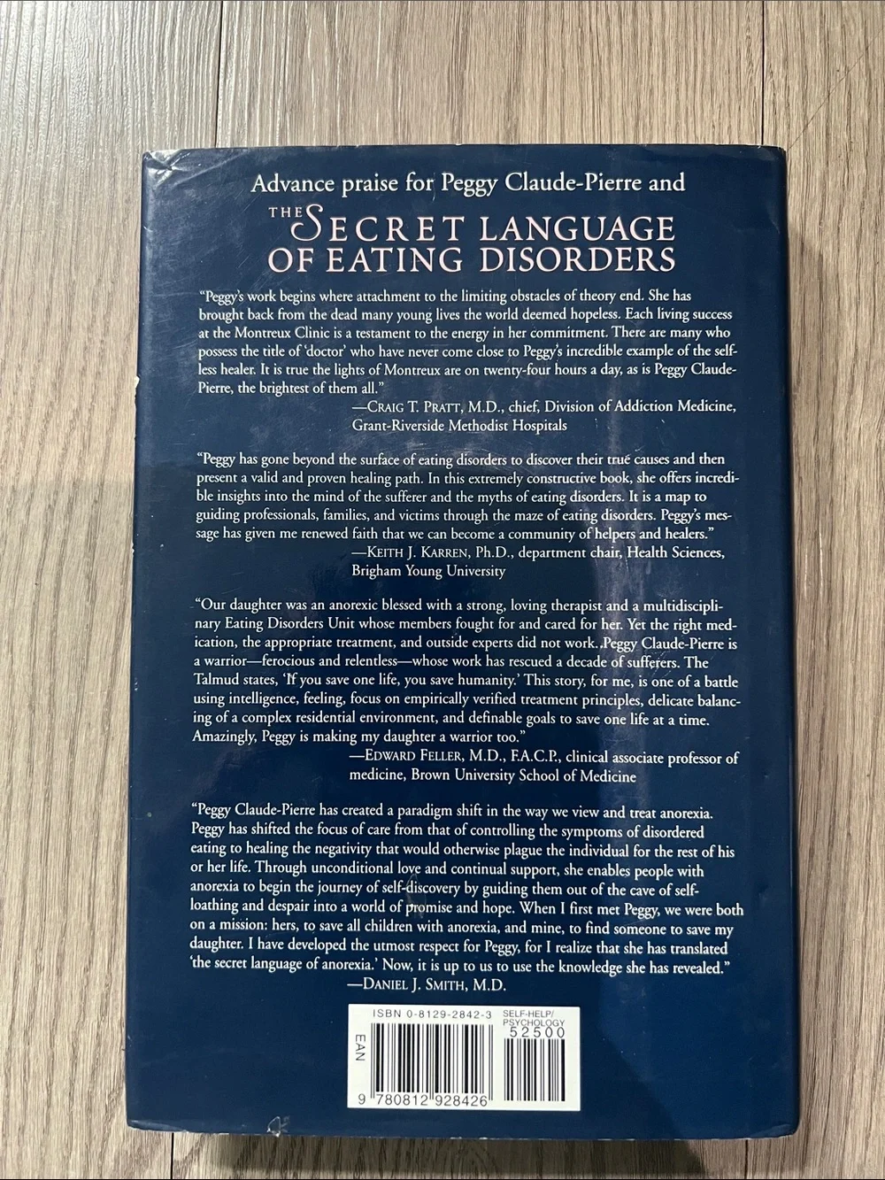 Book ~ THE SECRET LANGUAGE OF EATING DISORDERS